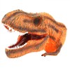 Soft Dinosaur Head Hand Puppet Kids Child Stories Role Play