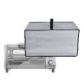 CouldyCasi Toaster Oven Cover Heavy Duty Heat-resistant Waterproof Dust-Proof Protective Oven Cover Case for BLACK+DECKER 4-Slice Crisp 'N Bake Air Fry Toaster Oven TO1787SS/TO1313SBD