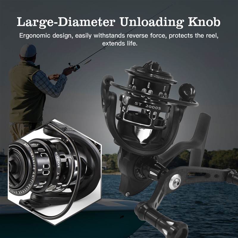 [通拓商品]Fishing Reels Spinning Carbon Fiber Fishing Wheel for Saltwater and
