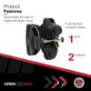 Safetech Hardware ViperX5-5 Two-Sided Gate Latch | Wrap Around Design
