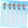 Healvian 5pcs Foot Cuticle Shaver Stainless Steel Pedicure Tools for