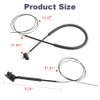 WMPHE Sliding Door Cable Kit Replacement for 72546-TK8-A01 72546TK8A01 Compatible