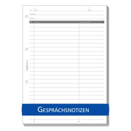 flexiNotes Paper A4, 75 sheets of note paper type: basic, conversation notes