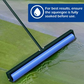 Tennis Court Squeegee, Lightweight Quick Clearing Tools for Tennis Basketball Sports Court, Green