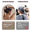Black Hair Colour, Colouring Shampoo for Men and Women, Colouring