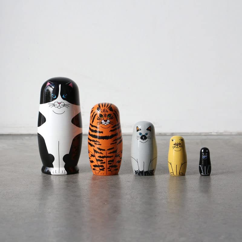 Feline Five MIDORI KOMATSU Feline 5 Matryoshka