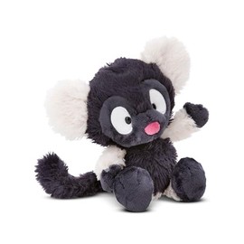 NICI Wild Friends Lemur Ruffi Cuddly Toy, 25 cm, Cute Stuffed Toy for Cuddling, Playing and Loving, Sustainably Produced Plush Toy, 49806