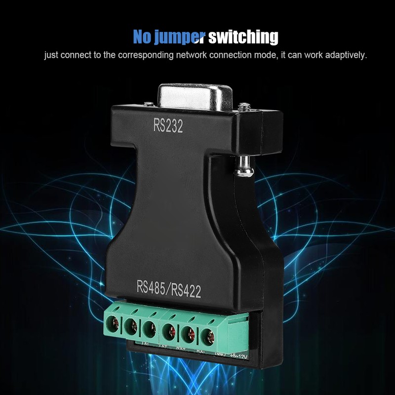 RS-232 To 485/422 Adapter Cascadable 16-32 Devices Converter for Attendance