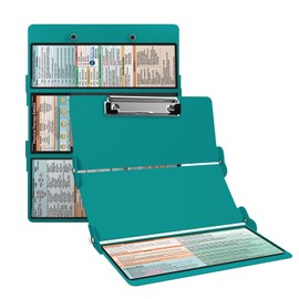 Whitecoat Clipboard® Trifold - Physical Therapy Edition (Teal, Trifold)
