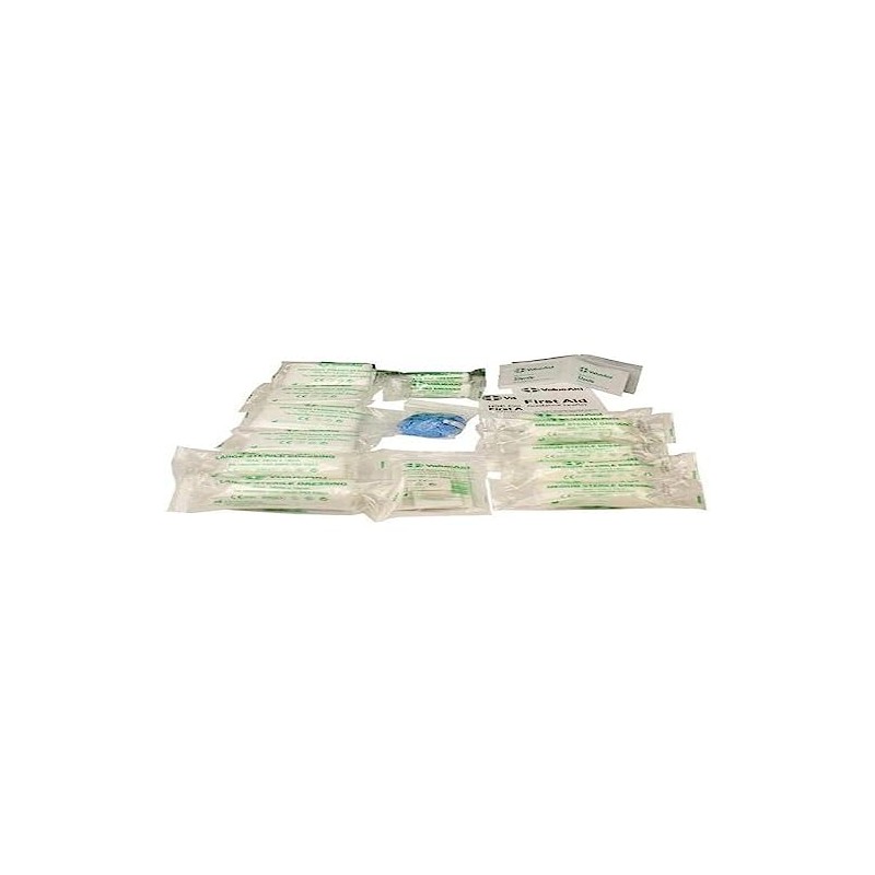 Value Aid HSE Compliant Workplace First Aid Refill Kit (1-10