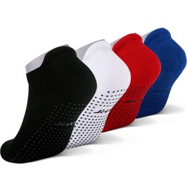 JHM Kids Slipper Hospital Grip Athletic Sport Non Slip Non Skid Anti-slip Sockcs For Kids Baby Boys Girls