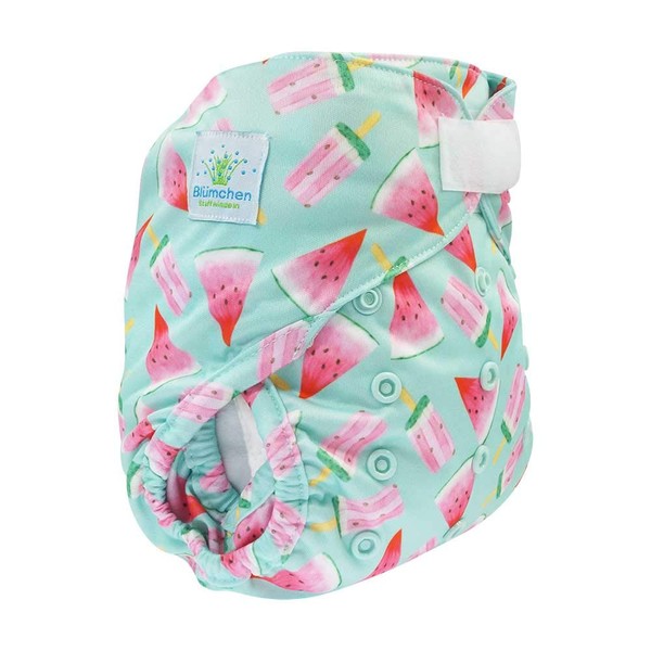 One Size Overtrousers with Velcro Fastening Beautiful Design Melons and