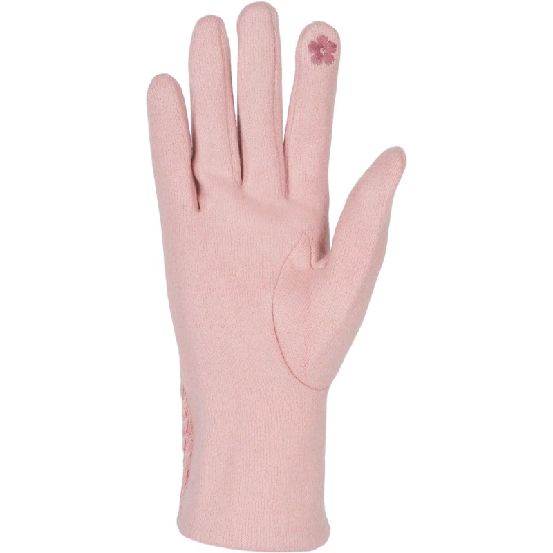 styleBREAKER 09010041 Women's Touchscreen Gloves Plain with Cable Knit and