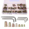 Mtsooning 120PCS M4 M5 M6 M6 M8 M10 Threaded Insert