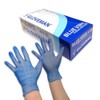 Blue Vinyl Gloves, Powder free and Latex free, 100 Goves