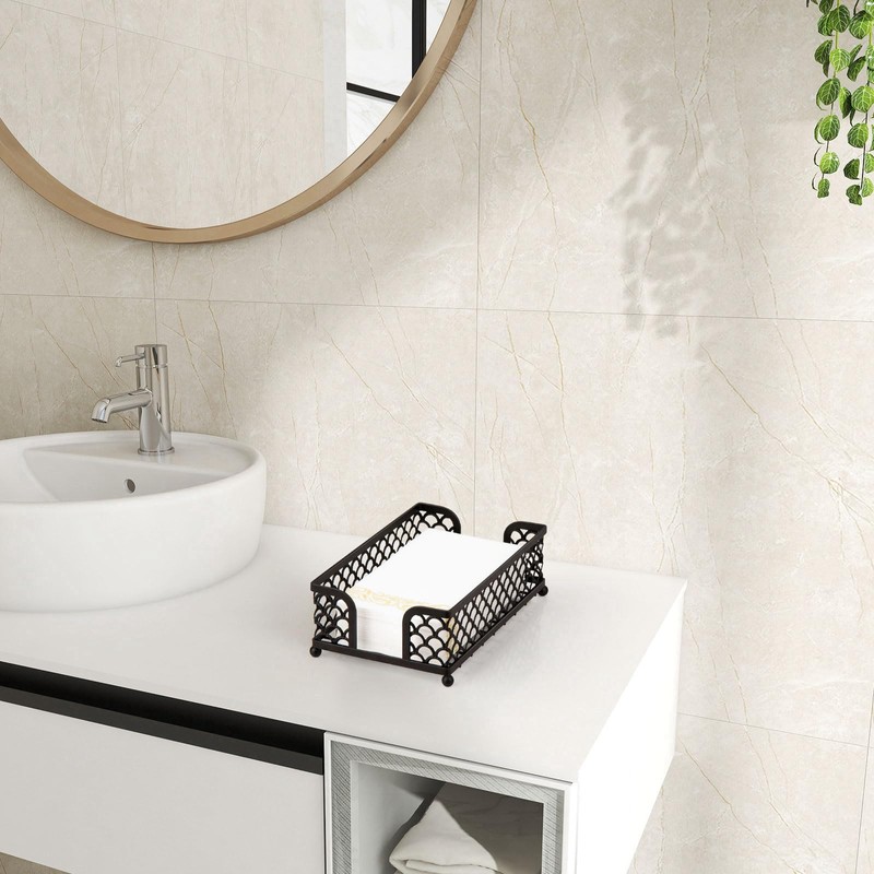 MOLEDINO Guest Towel Napkin Holder for Bathroom, Disposable Paper Hand