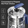 ICOOKPOT Electric Kettle, 1.5L Borosilicate Glass Hot Water Kettle Electric
