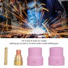 4Pcs TIG Welding Accessory Set Ceramic Nozzle 2.4mm Gas Lens