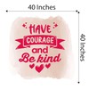 Design With Vinyl Empowering Motivational Wall Decal Have Courage and
