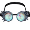 OMGREAT Kaleidoscope Glasses for Raves Steampunk Goggles with Rainbow Prism