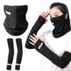 Coollooda Arm Cover, Face Cover, 2 Pieces, Arm Sleeve, Arm