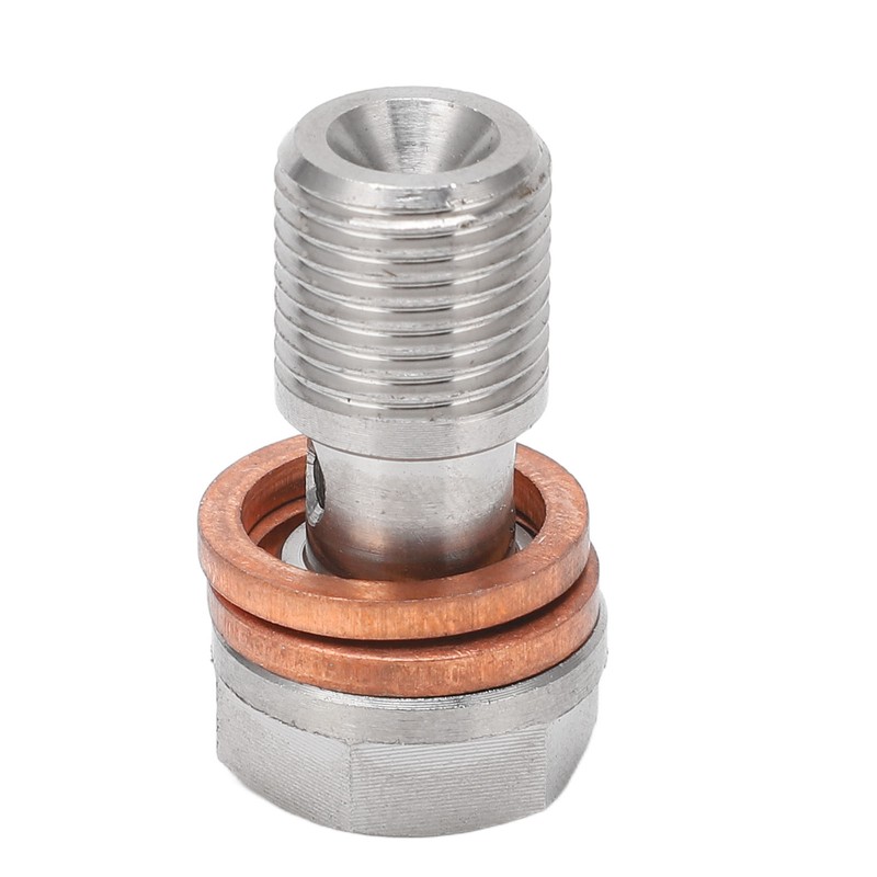 7/16in‑24 Banjo Bolt with 1.5mm Restrictor Stainless Steel for Brake