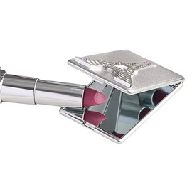 FASHIONCRAFT Fashion Craft 5958 Eiffel Tower Design Mirror compacts, Gray