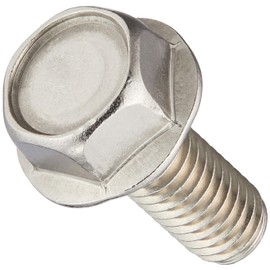 Kitaco 0900-062-03002 Flanged Hex Bolt (Stainless Steel) M6 x 15/P1.0 General Purpose, 2 Pieces