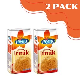 VHD Piyale Turkish Durum Wheat Semolina – Irmik, Drum Wheat, Flour, Turkish Desserts, High Protein Durum Wheat, Semolina Flour (500x2) - 1 kg (2.2 lb) - 2 Pack