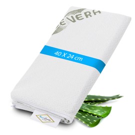 MaxxGoods Aloe Vera Pillow Case 40 x 24 cm for Neck Support Pillow - Hypoallergenic, Skin-friendly, Breathable and Easy Care - Pillowcase for Orthopaedic Pillow