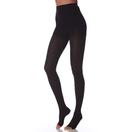 Scudotex Panty Microfibre K2 Open Tip Colour Black Size 3-1 Piece