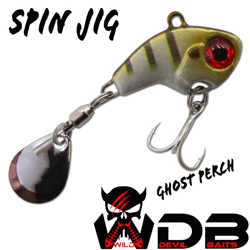Angel-Berger Wild Devil Baits Spin Jig Lead Head Spinner Jig