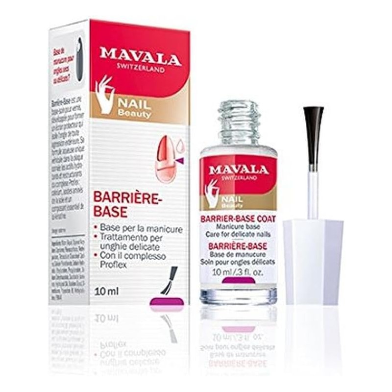 Pantalla Mavala Barrera de Base para el tratamiento de uñas
