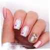 Minkissy Manicure Sequin Eye Makeup Sequins Sticker Nail Art Manicure