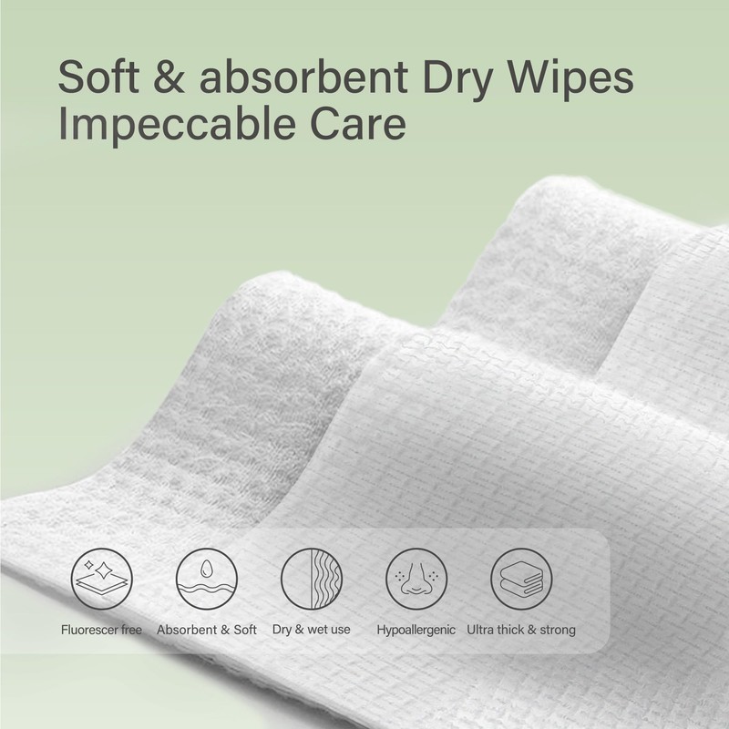 Unifree Facial Towels I Towelettes I Dry Wipes I Makeup