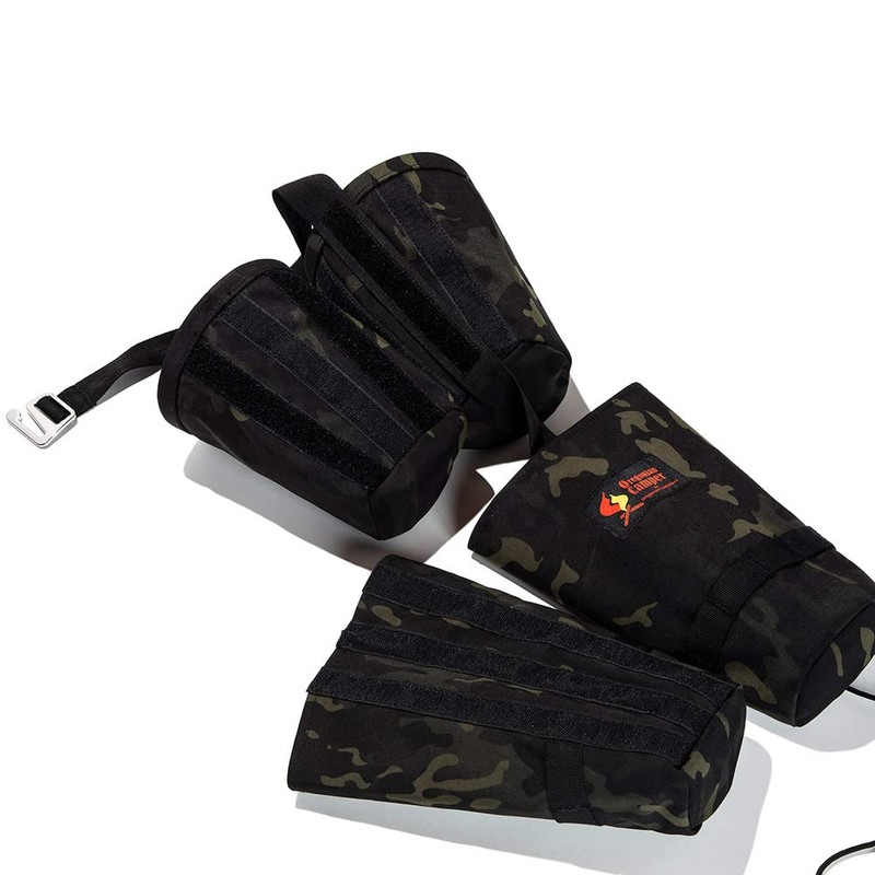 Vertical Pocket (Black Camo, Wolf Brown) Φ5.1 x 7.1 inches