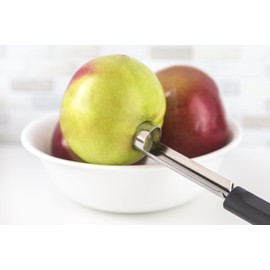 Corer de manzana de acero inoxidable Fox Run 64719 – Corta y rellena frutas