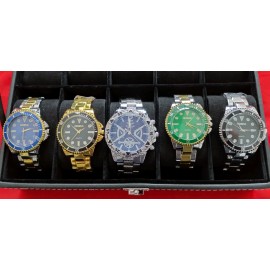 Unbranded Set 5 Brand NEW Men's Watch Lot 32025  Men Wrist Watches Colorful