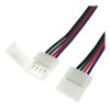 10pc Cable Conector Junta De Unir Tiras Led Unicolor Spi