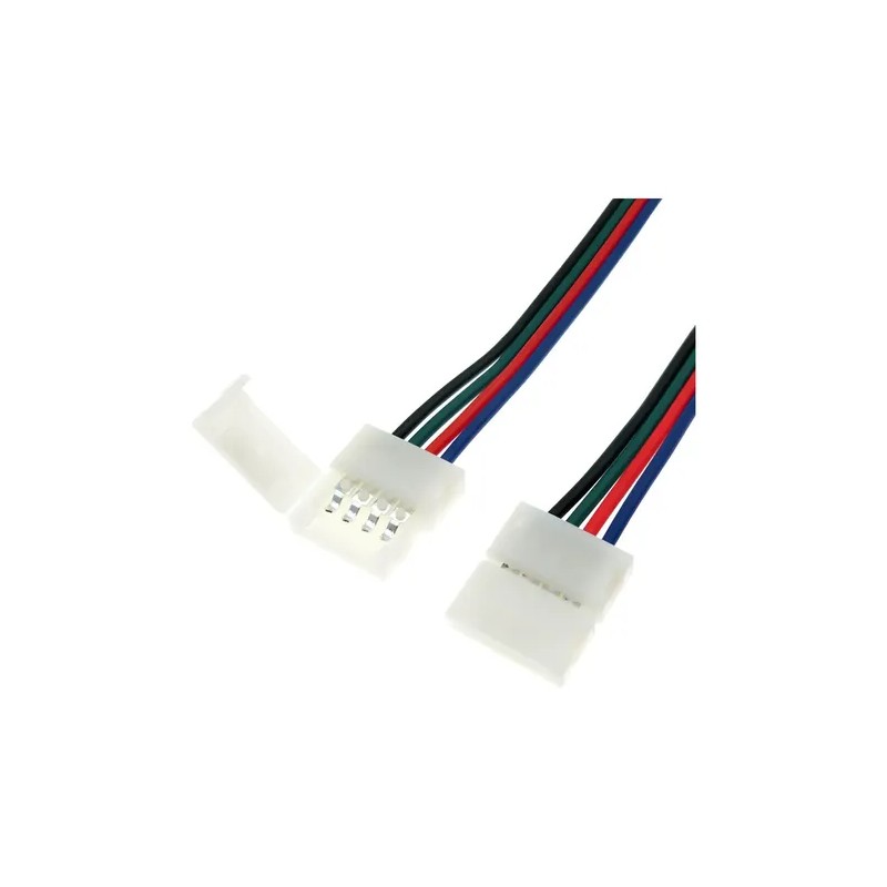 10pc Cable Conector Junta De Unir Tiras Led Unicolor Spi