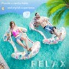 Pool Floats for Adults - Inflatable Pool Lounger Floating Water