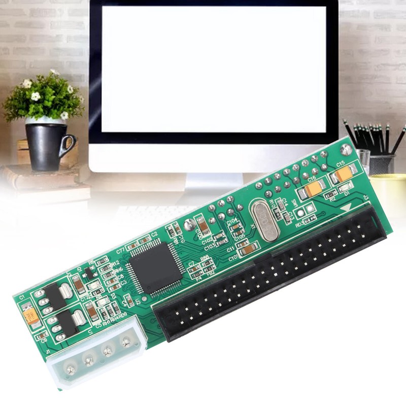Hard Drive Adapter 40‑Pin IDE Port PATA to SATA Hard