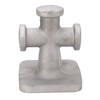 4.5inch Single Cross Bollard Cleat Heavy Duty Aluminum Mooring Bitt