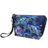 Upetstory Sea Turtle Small Makeup Bag for Purse for Women