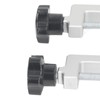 2Pcs Woodworking Fence Clamp Aluminum Alloy Multifunctional Woodworking Fence Fixing