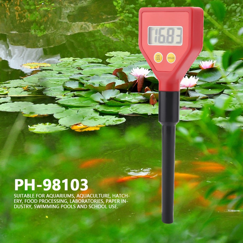 PH-98103 Digital Soil PH Meter Portable Water PH Tester for