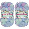 JubileeYarn Pom Bomb Yarn - Super Bulky Polyester - Diamonds