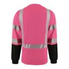 LOVPOSNTY Safety Shirts ANSI Class 3 Hi Vis Shirts with