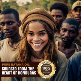 Organic Batana Oil for Hair Growth & Repair | 100% Pure, Unrefined Hair Treatment | Strengthens, Moisturizes, Reduces Hair Fall | 4.15 oz