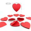 FAZHBARY 6 Pack Heart Shaped Red Sticky Notes - Cute